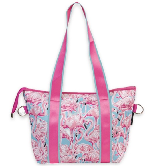 Flamingo Neoprene Purse by Simply Southern - Picture 4 of 12